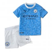 Camiseta Manchester City 1ª Nino 2020-2021