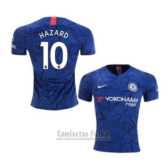 Camiseta Chelsea Jugador Hazard 1ª 2019-2020 barata